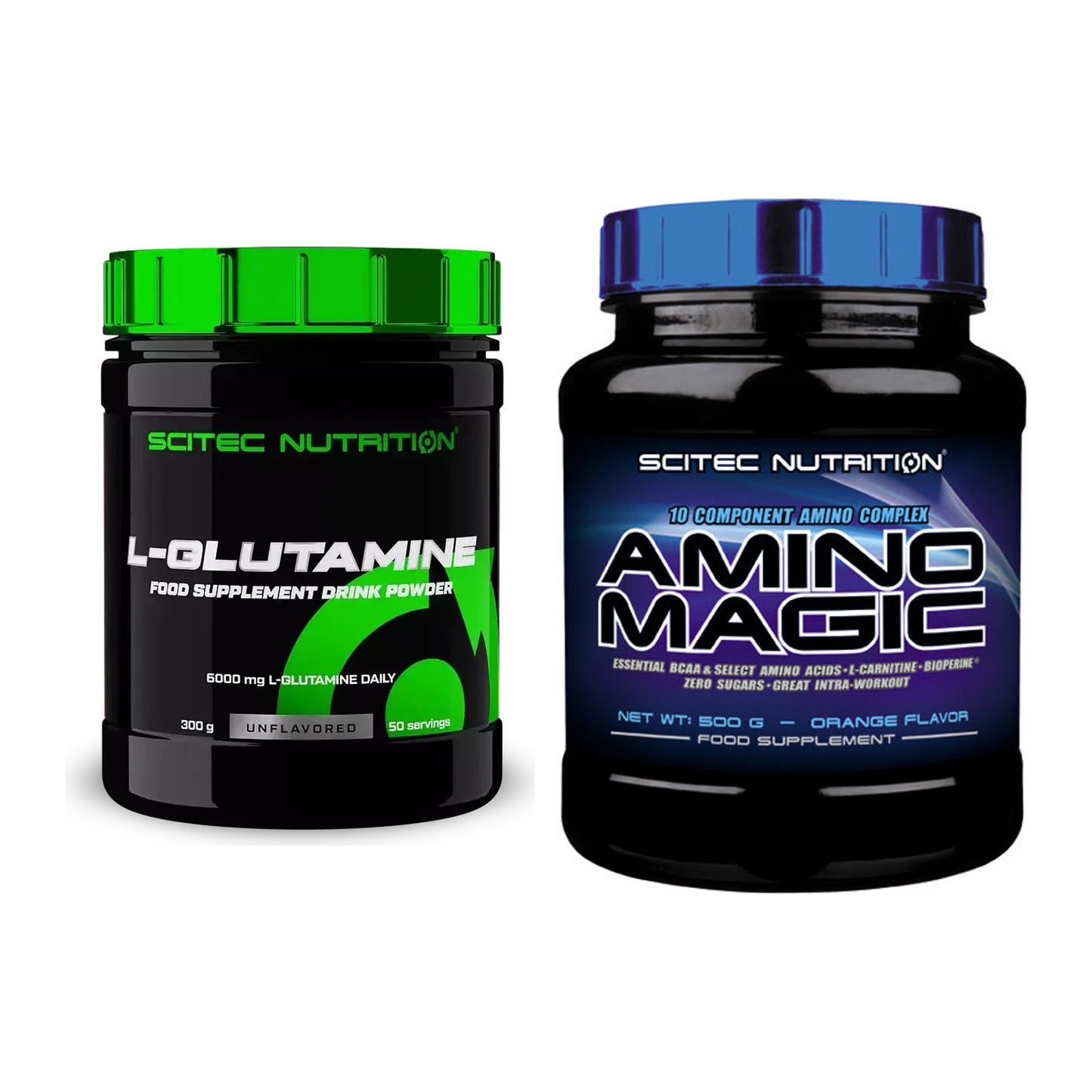 Aminosäuren-Zweimonatsvorrat: Scitec L-Glutami – 60 Tage, 75 Portionen – alle enthaltenen Artikel