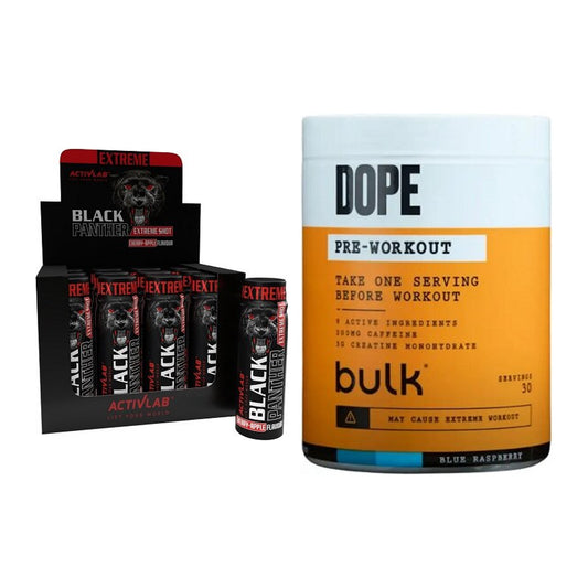 Booster-Trainingsvorrat: Activlab Black – 60 Tage, 78 Portionen – alle enthaltenen Artikel
