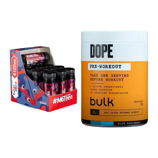 Booster-Trainingsvorrat: DY Nutrition M6Teen – 60 Tage, 78 Portionen – alle enthaltenen Artikel