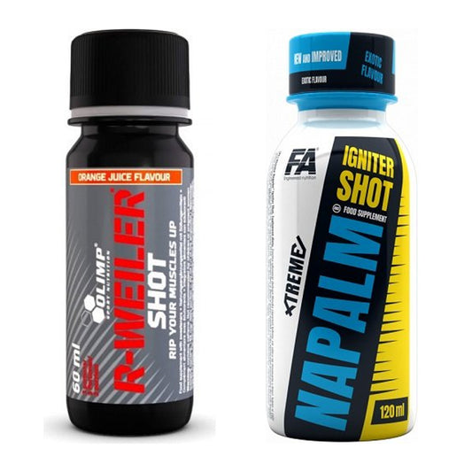Booster-Trainingsvorrat: Olimp R-Weiler Shot – 60 Tage, 78 Portionen – alle enthaltenen Artikel