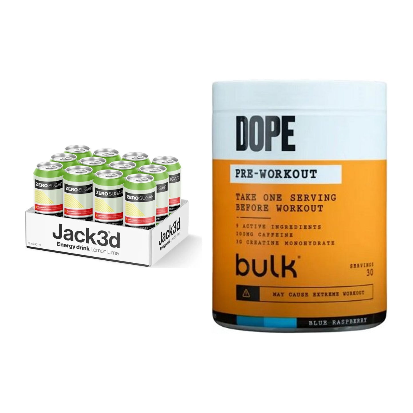 Booster-Trainingsvorrat: USP Labs Jack3d – 60 Tage, 78 Portionen – alle enthaltenen Artikel