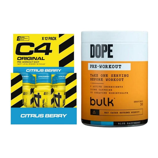 Booster-Trainingsvorrat: Cellucor C4 Original – 60 Tage, 78 Portionen – alle enthaltenen Artikel