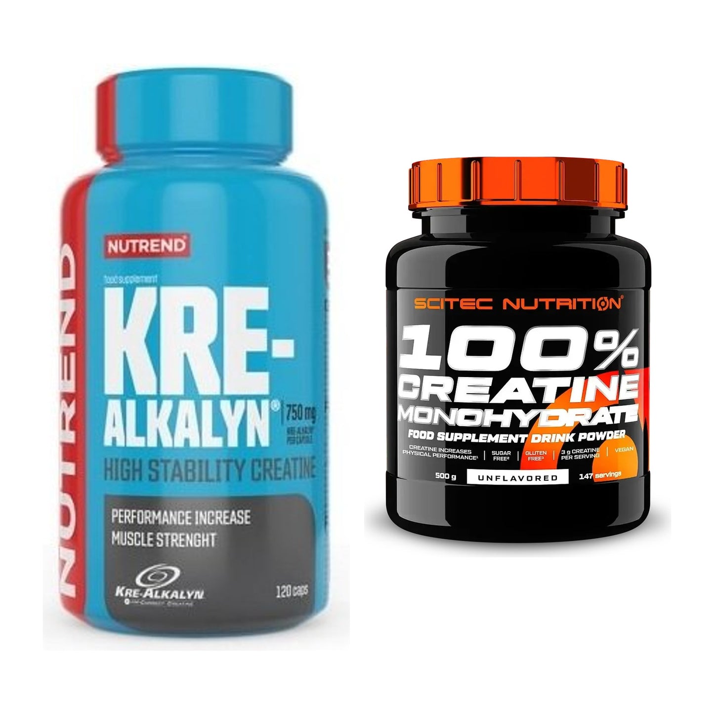 Creatin-Halbjahresvorrat: Nutrend Kre-Alkalyn – 180 Tage, 220 Kapseln – alle enthaltenen Artikel