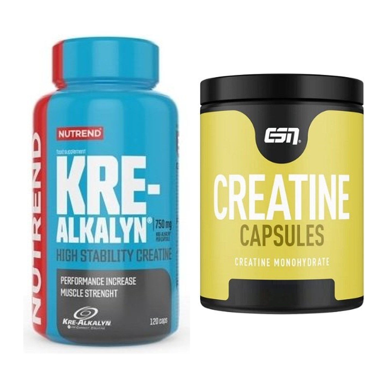 Creatin-Halbjahresvorrat: Nutrend Kre-Alkalyn – 180 Tage, 210 Kapseln – alle enthaltenen Artikel
