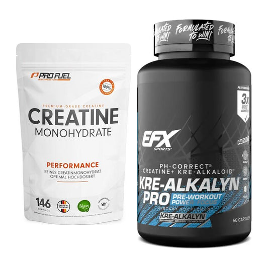 Creatin-Halbjahresvorrat: ProFuel Creatine – 180 Tage, 206 Portionen – alle enthaltenen Artikel
