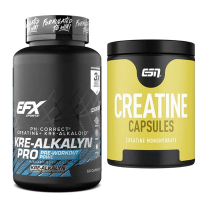Creatin-Halbjahresvorrat: EFX Kre-Alkalyn PRO – 180 Tage, 210 Kapseln – alle enthaltenen Artikel