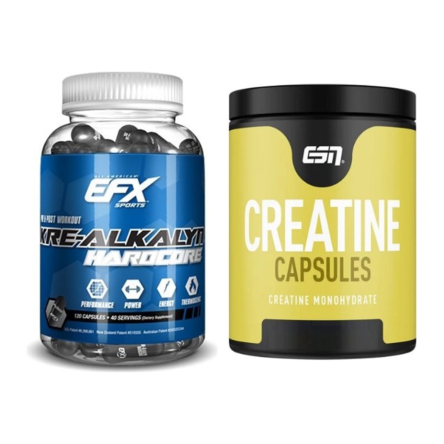 Creatin-Halbjahresvorrat: EFX Kre-Alkalyn – 180 Tage, 210 Kapseln – alle enthaltenen Artikel