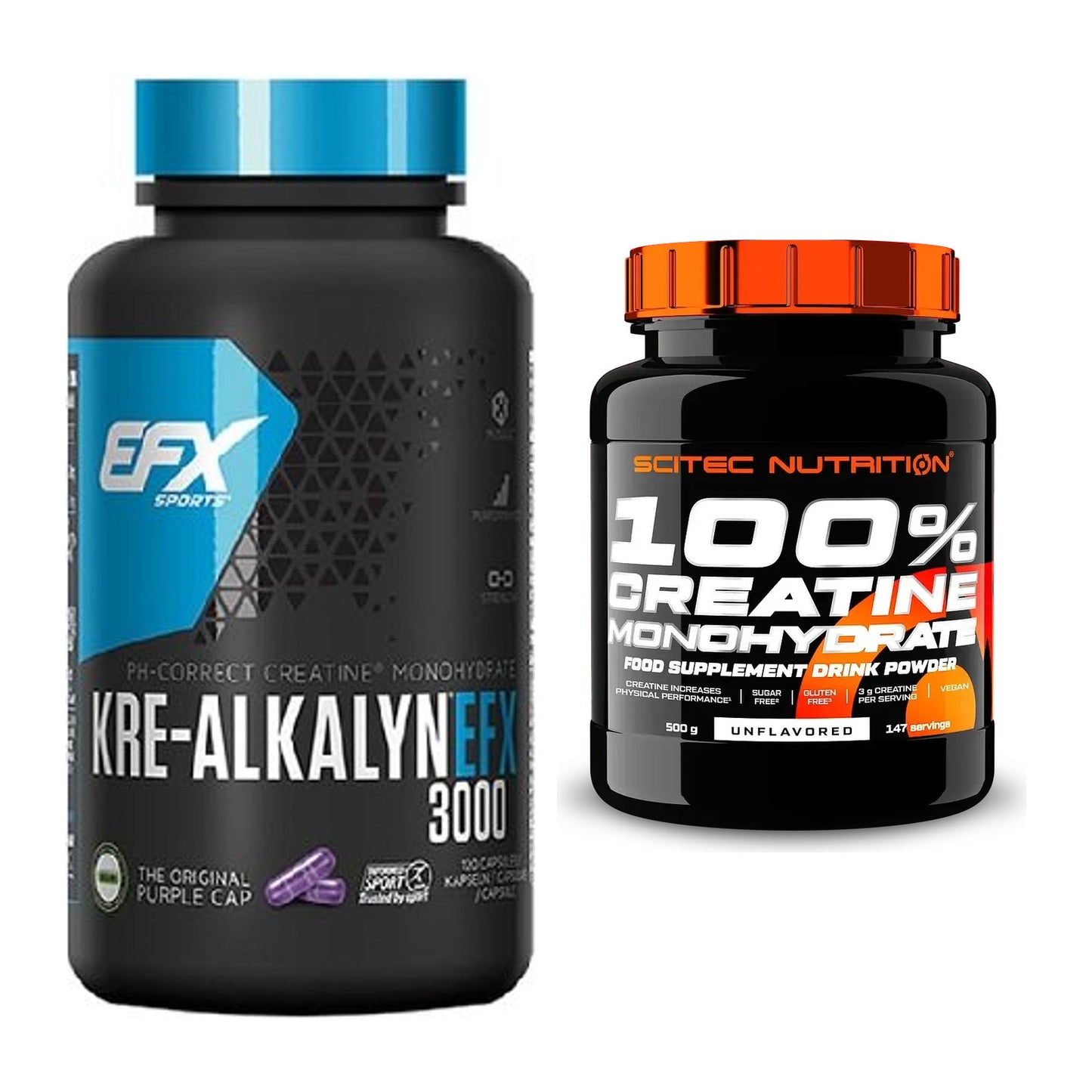 Creatin-Halbjahresvorrat: EFX Kre-Alkalyn 3000 – 180 Tage, 220 Kapseln – alle enthaltenen Artikel