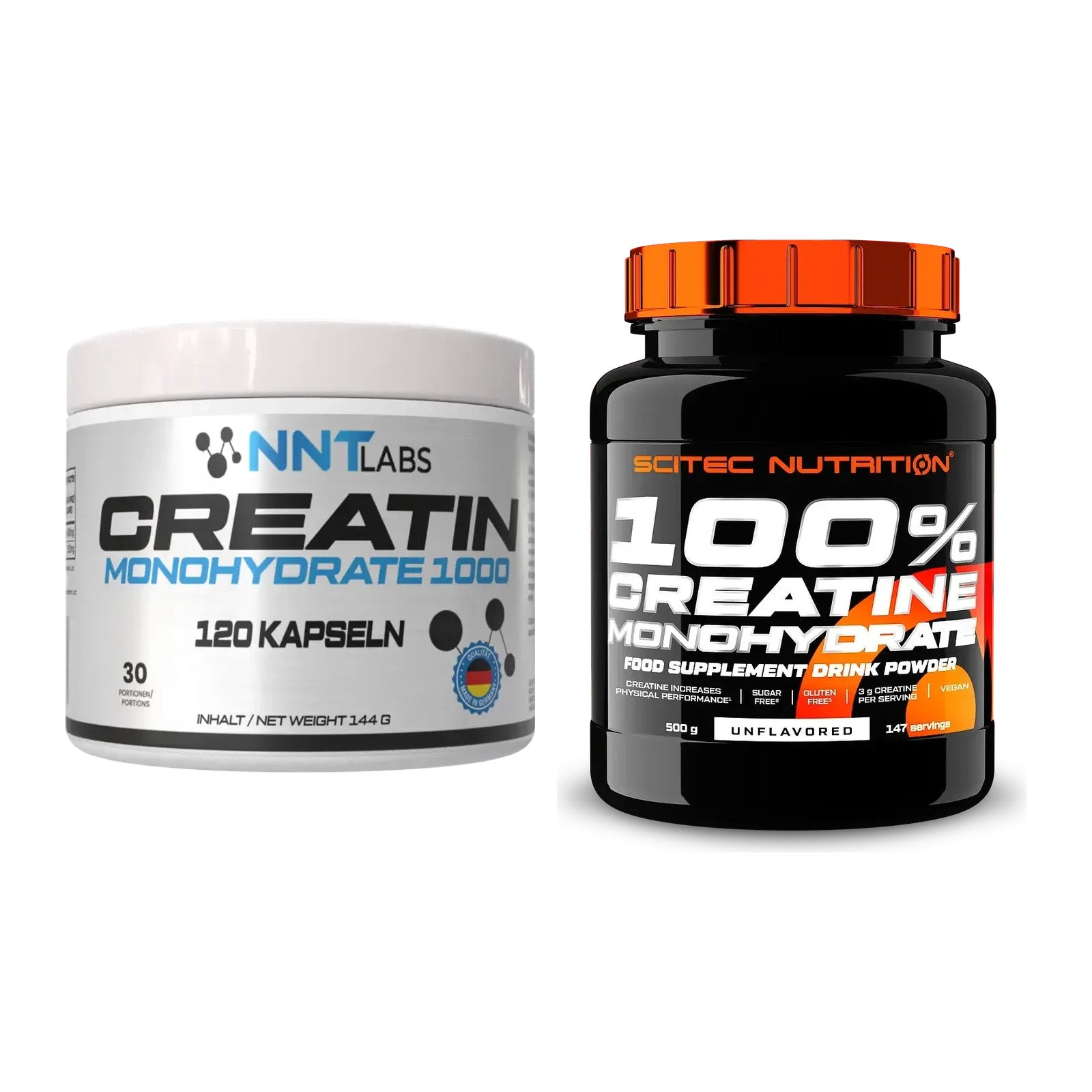 Creatin-Halbjahresvorrat: NNT Creatin 1000 mg – 180 Tage, 220 Kapseln – alle enthaltenen Artikel