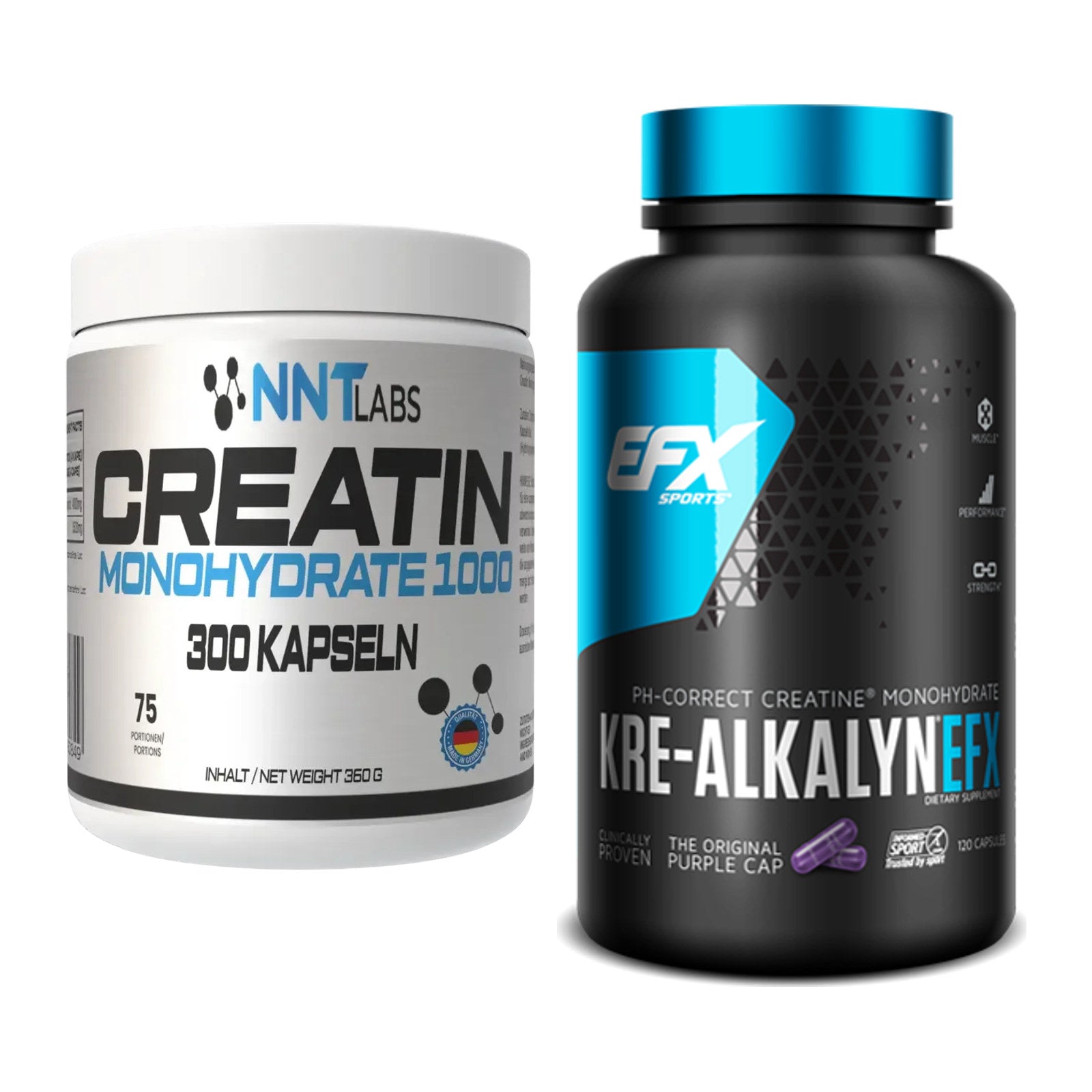 Creatin-Jahresvorrat: NNT Creatin 1000 mg – 365 Tage, 420 Kapseln – alle enthaltenen Artikel