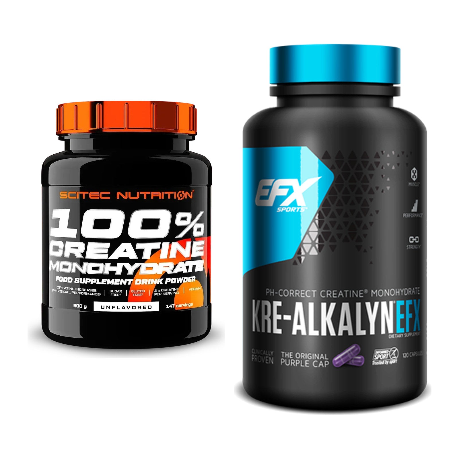 Creatin-Jahresvorrat: Scitec Creatine – 365 Tage, 420 Portionen – alle enthaltenen Artikel