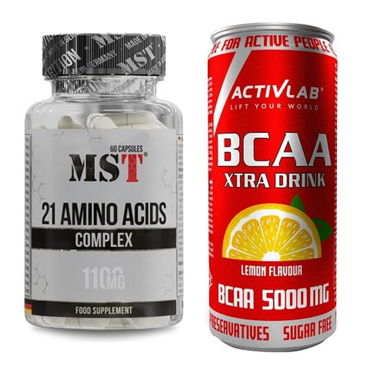 EAA-Quartalsvorrat: MST 21 Amino Acids – 90 Tage, 108 Kapseln – alle enthaltenen Artikel