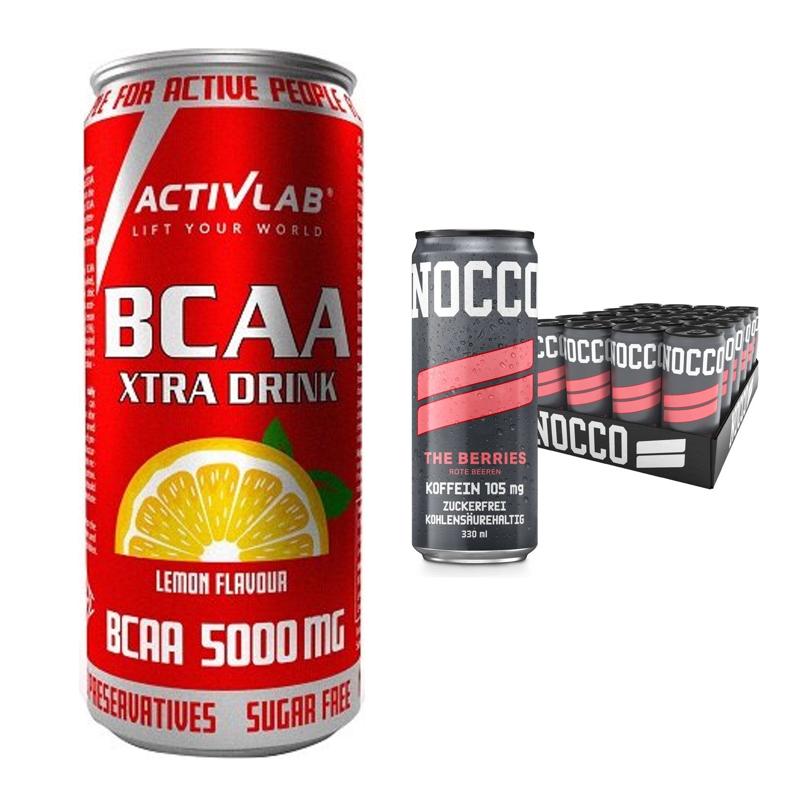 EAA-Quartalsvorrat: Activlab BCAA Xtra Drink – 90 Tage, 96 Portionen – alle enthaltenen Artikel
