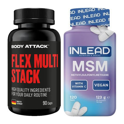 Glucosamin & MSM Halbjahresvorrat – 180 Tage, 210 Kapseln – alle enthaltenen Artikel