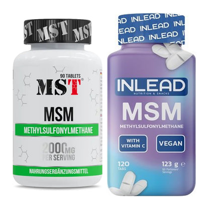 Glucosamin & MSM Halbjahresvorrat – 180 Tage, 210 Tabletten – alle enthaltenen Artikel