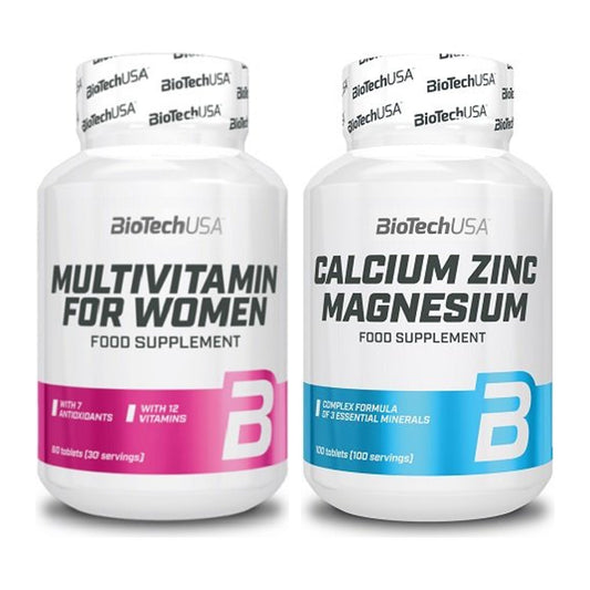Kapsel-Halbjahresvorrat: BioTech Multivitami – 180 Tage, 220 Tabletten – alle enthaltenen Artikel