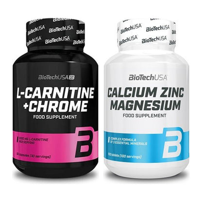 Kapsel-Halbjahresvorrat: BioTech L-Carnitine – 180 Tage, 220 Kapseln – alle enthaltenen Artikel