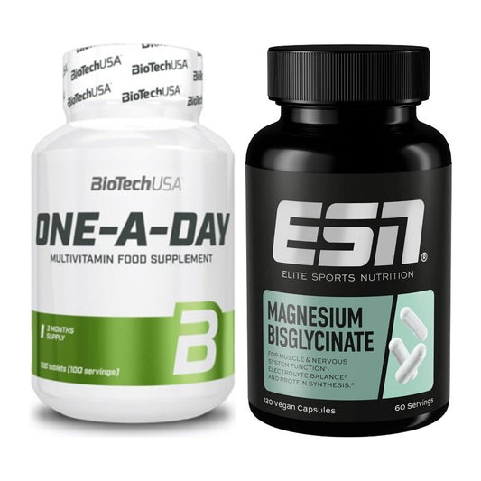 Kapsel-Halbjahresvorrat: BioTech One A Day – 180 Tage, 220 Tabletten – alle enthaltenen Artikel