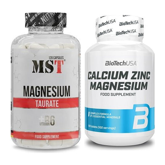 Kapsel-Halbjahresvorrat: MST Magnesium Taurat – 180 Tage, 220 Kapseln – alle enthaltenen Artikel