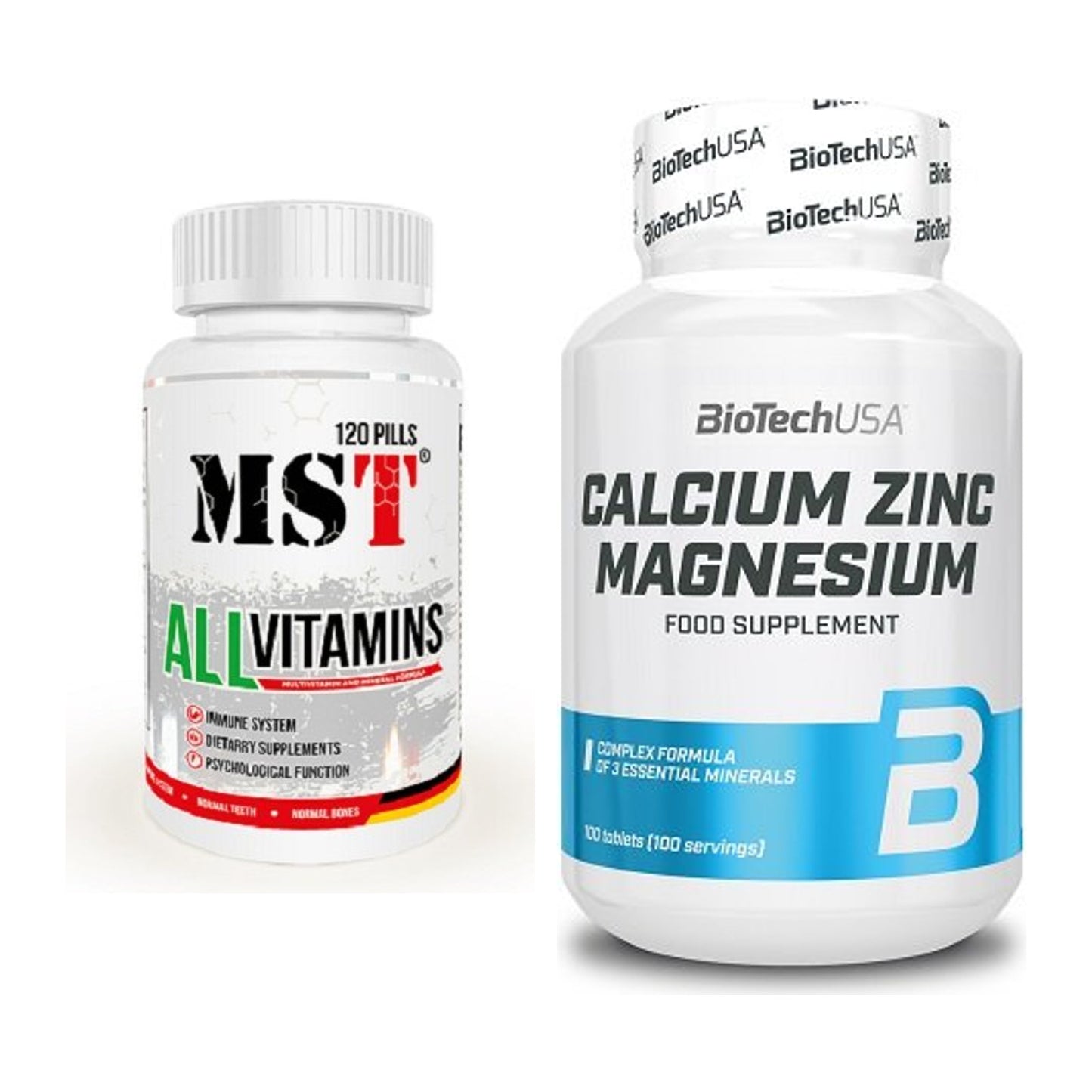 Kapsel-Halbjahresvorrat: MST All Vitamins – 180 Tage, 220 Tabletten – alle enthaltenen Artikel
