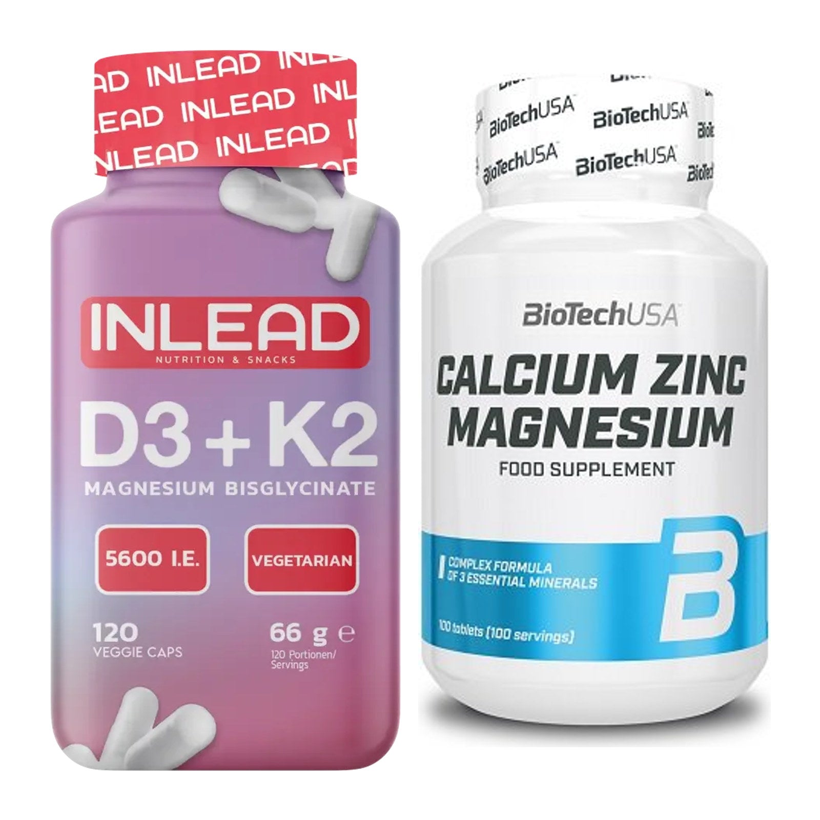Kapsel-Halbjahresvorrat: INLEAD Vitamin D3 – 180 Tage, 220 Kapseln – alle enthaltenen Artikel