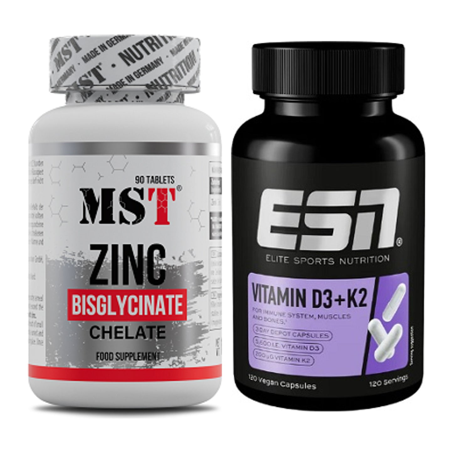 Kapsel-Halbjahresvorrat: MST Zinc Chelate – 180 Tage, 210 Tabletten – alle enthaltenen Artikel