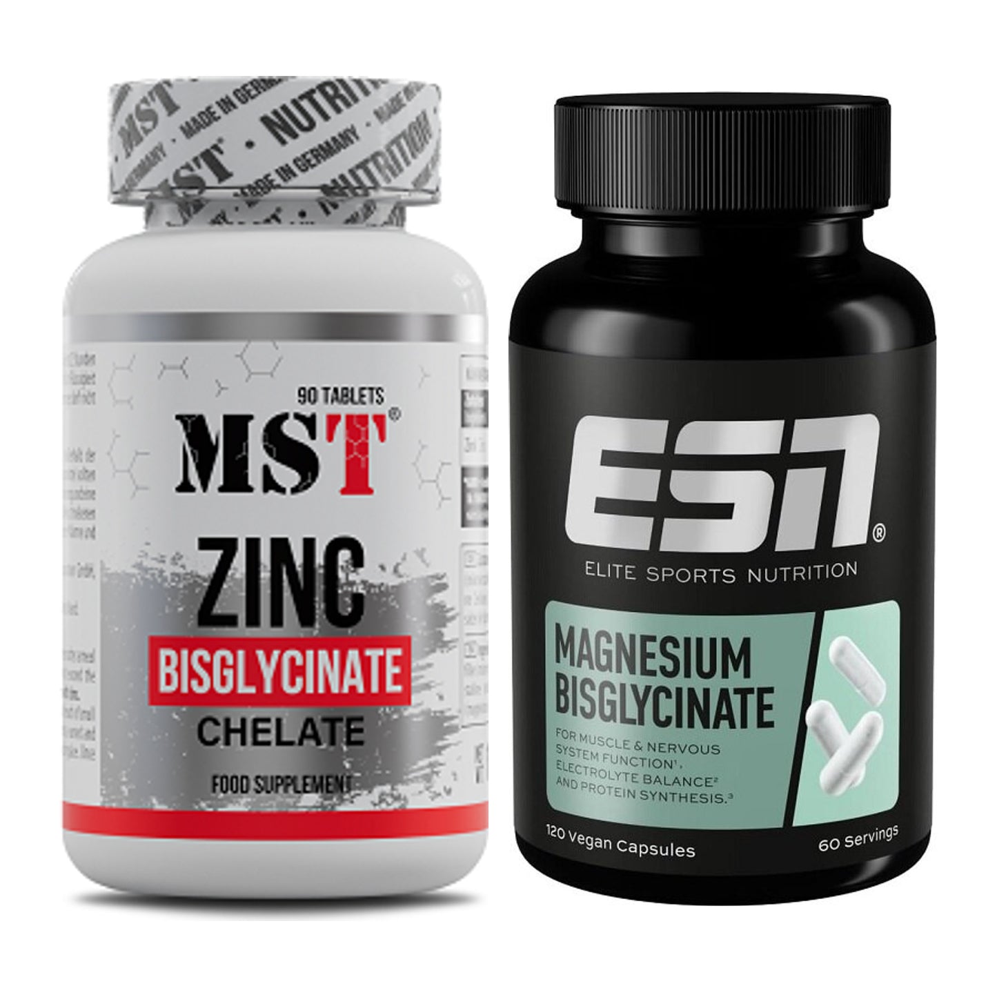 Kapsel-Halbjahresvorrat: MST Zinc Chelate – 180 Tage, 210 Tabletten – alle enthaltenen Artikel