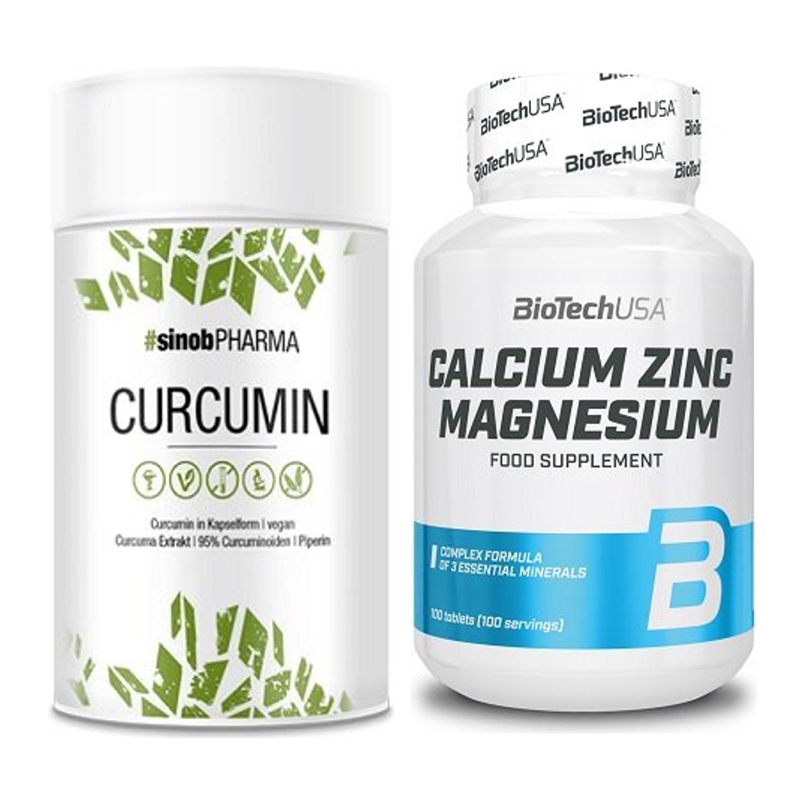 Kapsel-Halbjahresvorrat: Sinob Curcumin 95% – 180 Tage, 220 Kapseln – alle enthaltenen Artikel