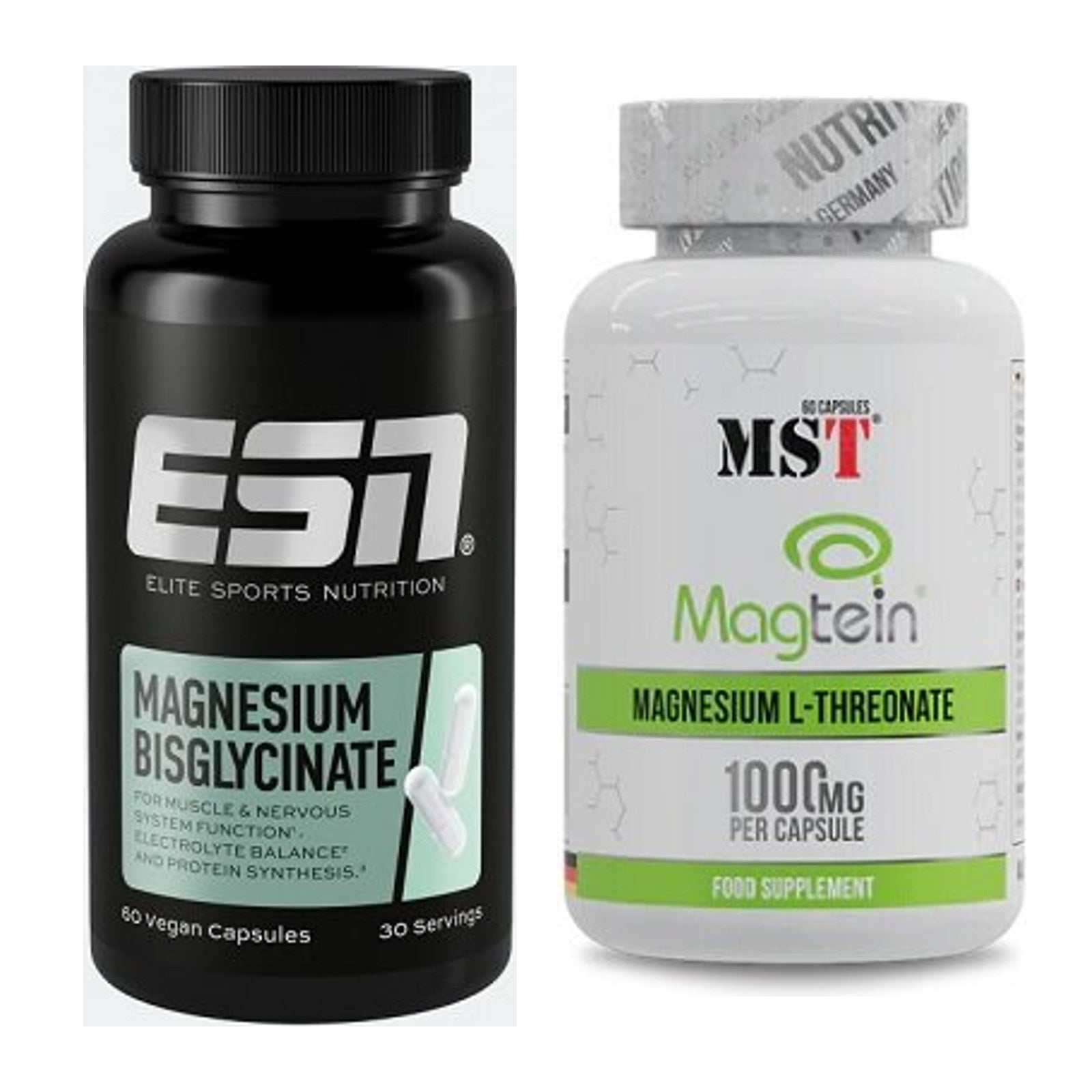 Kapsel-Jahresvorrat: ESN Magnesium – 365 Tage, 420 Kapseln – alle enthaltenen Artikel