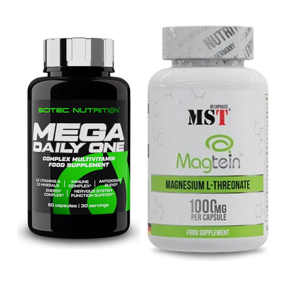 Kapsel-Jahresvorrat: Scitec Mega Daily One – 365 Tage, 420 Kapseln – alle enthaltenen Artikel
