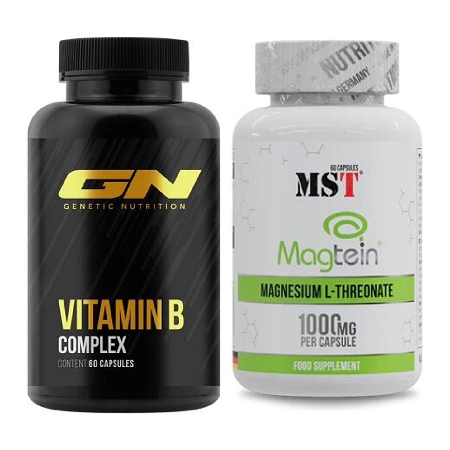 Kapsel-Jahresvorrat: GN Vitamin B-Complex – 365 Tage, 420 Kapseln – alle enthaltenen Artikel