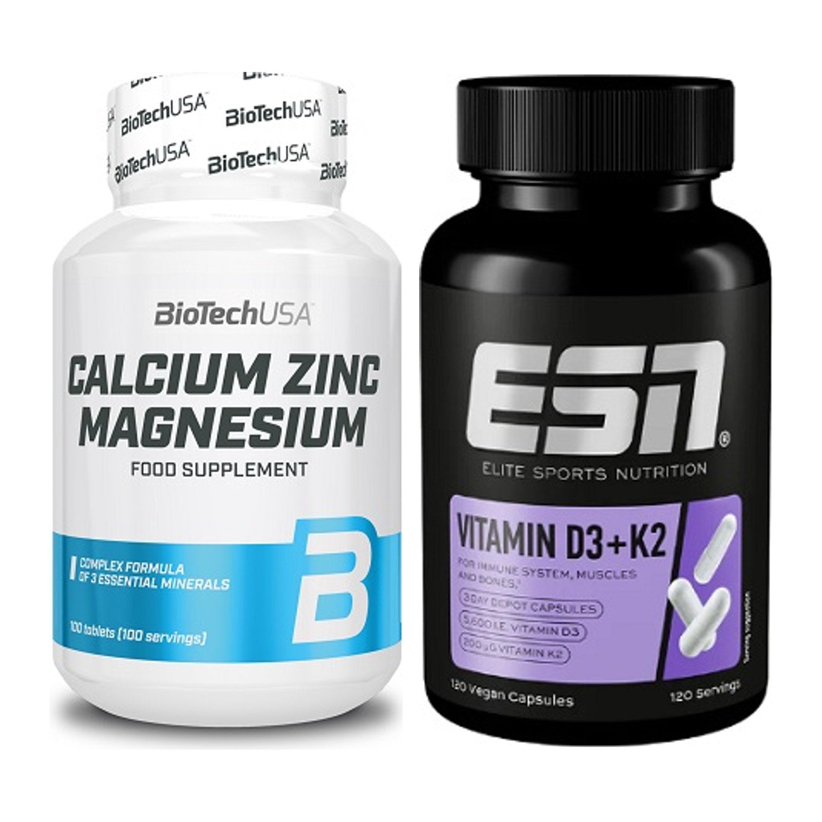 Kapsel-Jahresvorrat: BioTech Calcium Zinc – 365 Tage, 420 Tabletten – alle enthaltenen Artikel