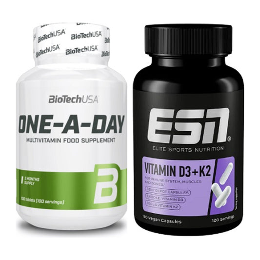 Kapsel-Jahresvorrat: BioTech One A Day 100 – 365 Tage, 420 Tabletten – alle enthaltenen Artikel