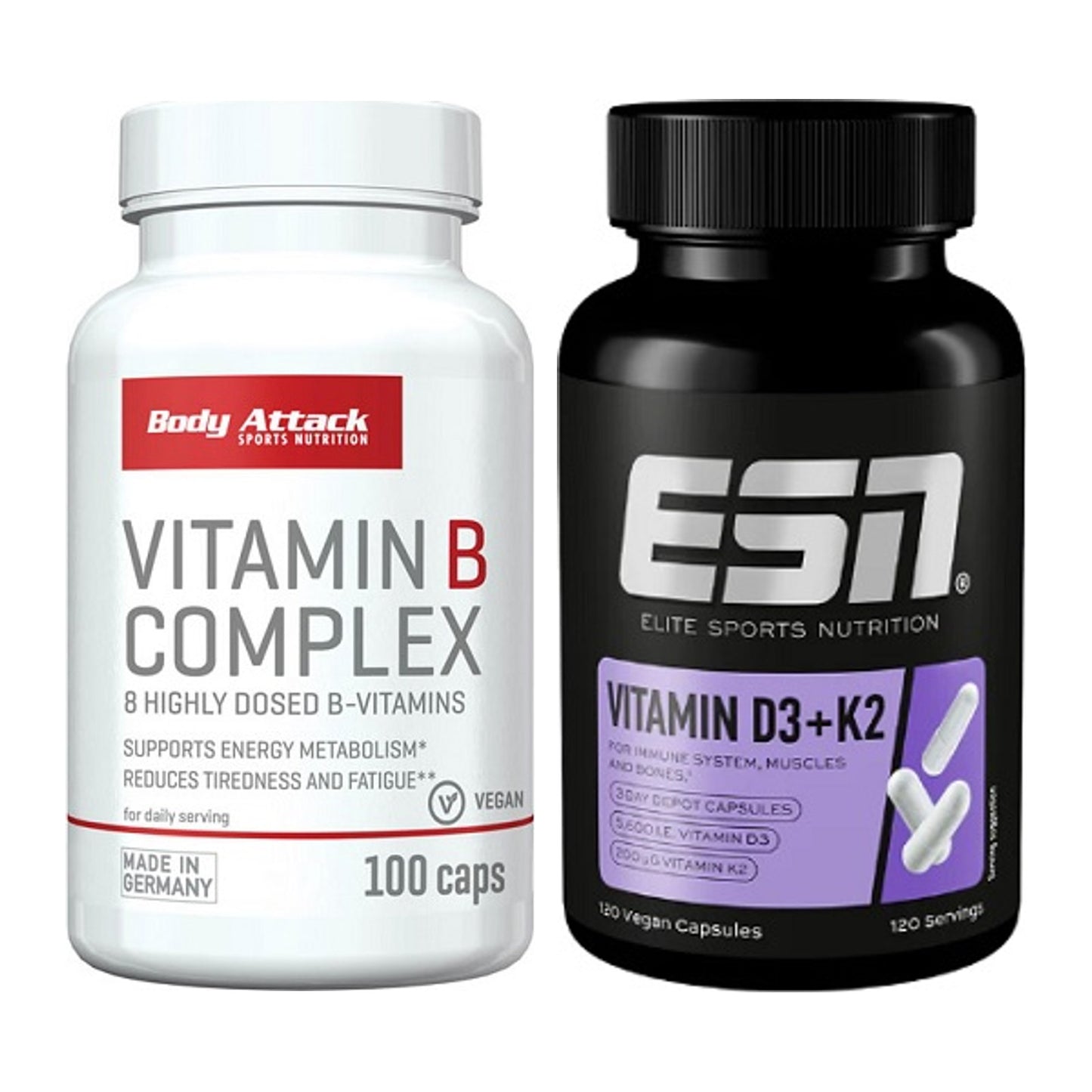 Kapsel-Jahresvorrat: Body Attack Vitamin – 365 Tage, 420 Kapseln – alle enthaltenen Artikel