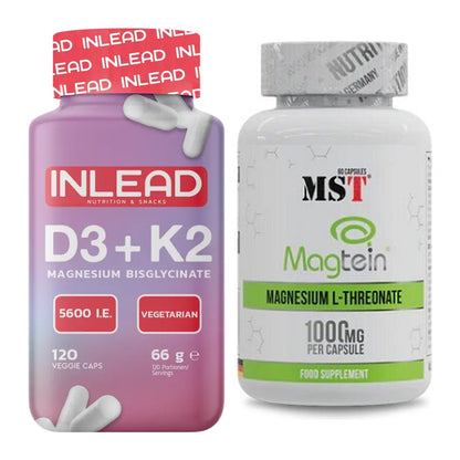 Kapsel-Jahresvorrat: INLEAD Vitamin D3 + K2 – 365 Tage, 420 Kapseln – alle enthaltenen Artikel