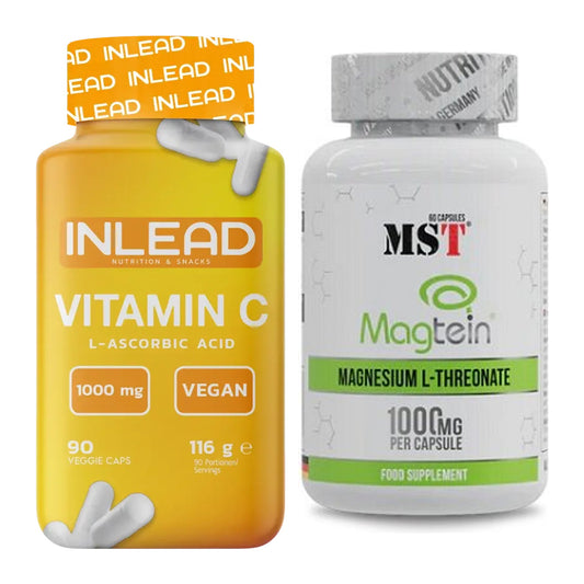 Kapsel-Jahresvorrat: INLEAD Vitamin C – 365 Tage, 420 Kapseln – alle enthaltenen Artikel