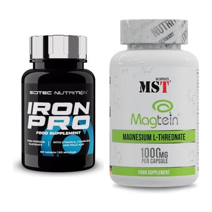 Kapsel-Jahresvorrat: Scitec Iron Pro – 365 Tage, 420 Tabletten – alle enthaltenen Artikel