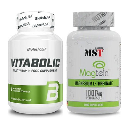 Kapsel-Jahresvorrat: BioTech Vitabolic 30 – 365 Tage, 420 Tabletten – alle enthaltenen Artikel