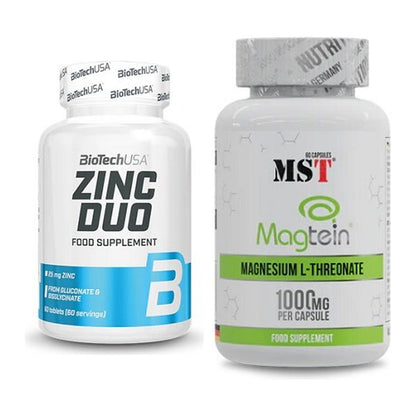 Kapsel-Jahresvorrat: BioTech Zinc Duo – 365 Tage, 420 Tabletten – alle enthaltenen Artikel