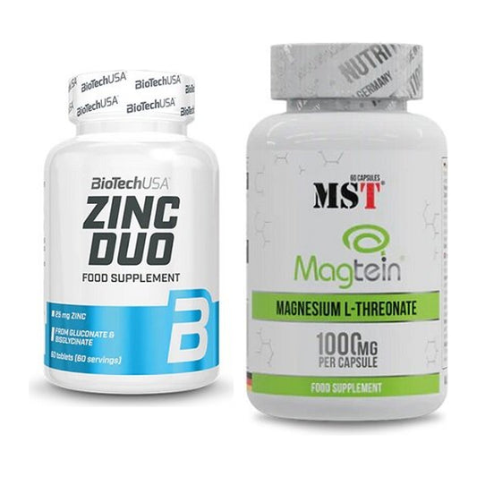 Kapsel-Jahresvorrat: BioTech Zinc Duo – 365 Tage, 420 Tabletten – alle enthaltenen Artikel