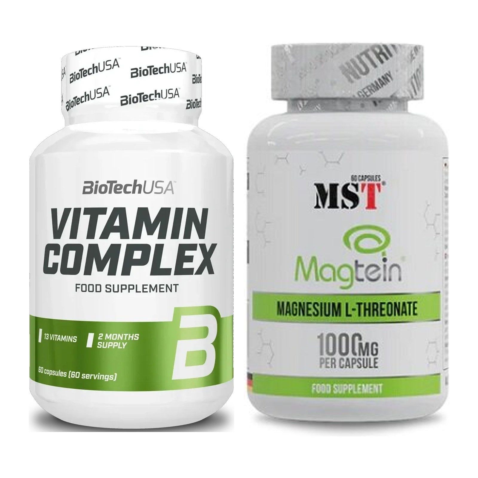Kapsel-Jahresvorrat: BioTech Vitamin Complex – 365 Tage, 420 Tabletten – alle enthaltenen Artikel