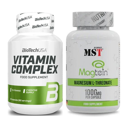 Kapsel-Jahresvorrat: BioTech Vitamin Complex – 365 Tage, 420 Tabletten – alle enthaltenen Artikel