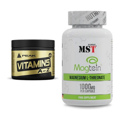 Kapsel-Jahresvorrat: Peak Vitamin A-Z 180 – 365 Tage, 420 Tabletten – alle enthaltenen Artikel