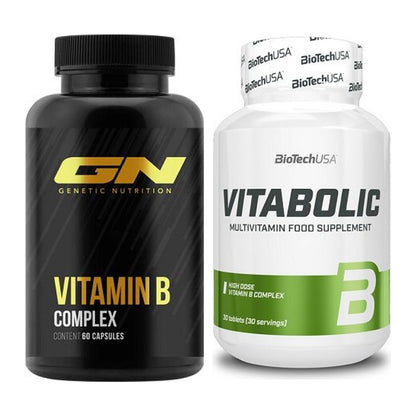 Kapsel-Quartalsvorrat: GN Vitamin B-Complex – 90 Tage, 90 Kapseln – alle enthaltenen Artikel