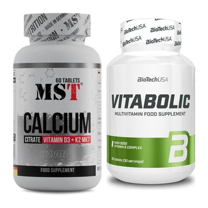 Kapsel-Quartalsvorrat: MST Calcium Citrate D3 – 90 Tage, 90 Tabletten – alle enthaltenen Artikel