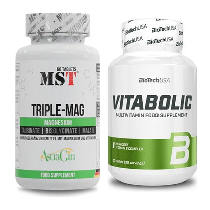 Kapsel-Quartalsvorrat: MST Tripple Mag – 90 Tage, 90 Tabletten – alle enthaltenen Artikel