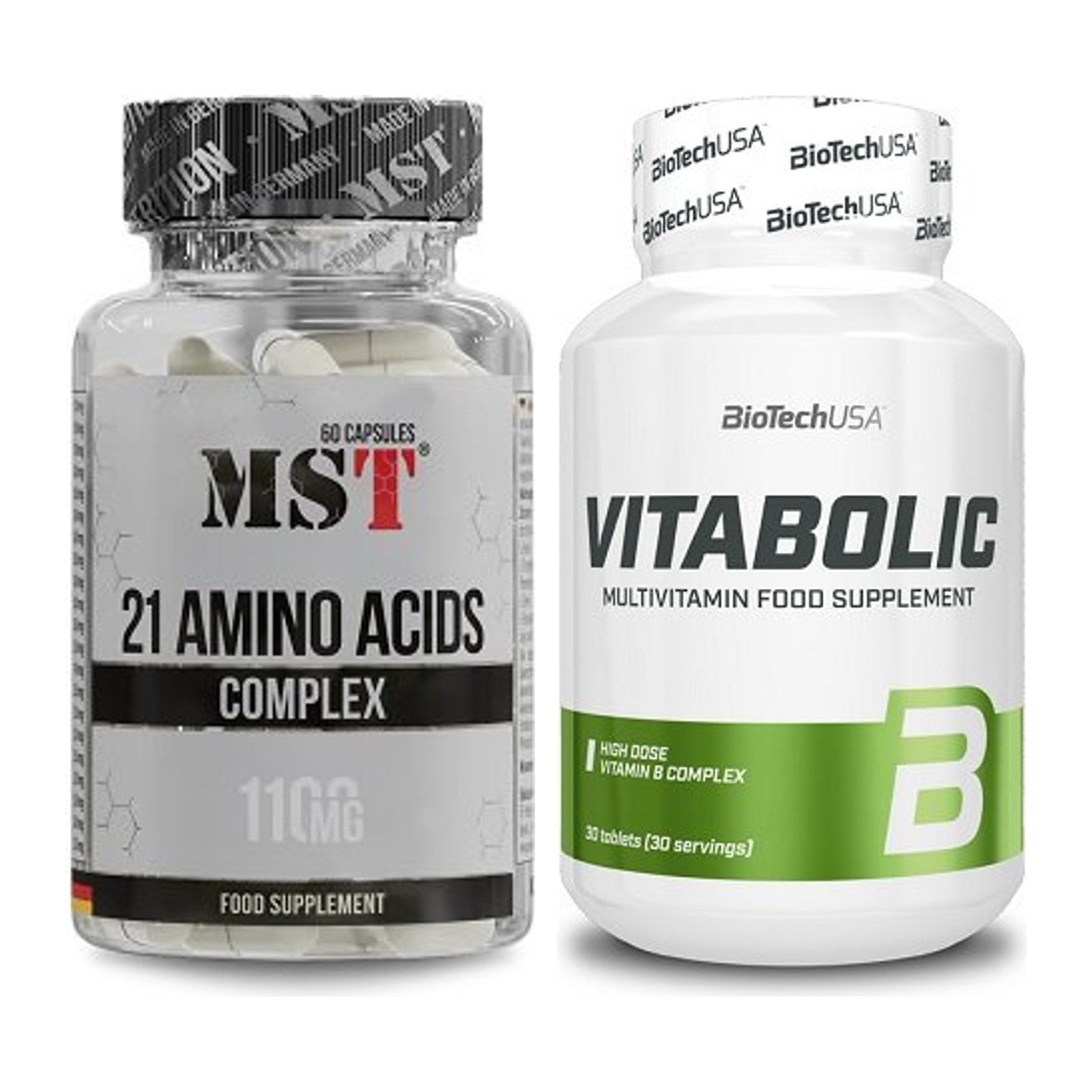 Kapsel-Quartalsvorrat: MST 21 Amino Acids – 90 Tage, 90 Kapseln – alle enthaltenen Artikel