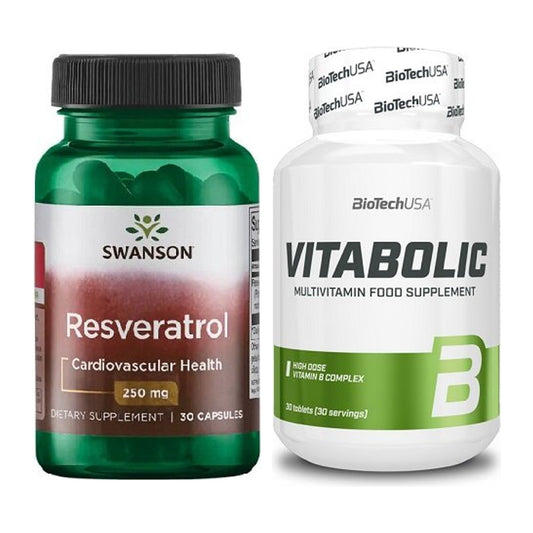 Kapsel-Quartalsvorrat: Swanson Resveratrol – 90 Tage, 90 Kapseln – alle enthaltenen Artikel