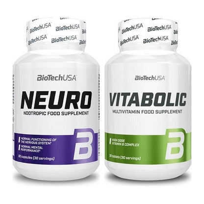 Kapsel-Quartalsvorrat: BioTech Neuro – 90 Tage, 90 Kapseln – alle enthaltenen Artikel