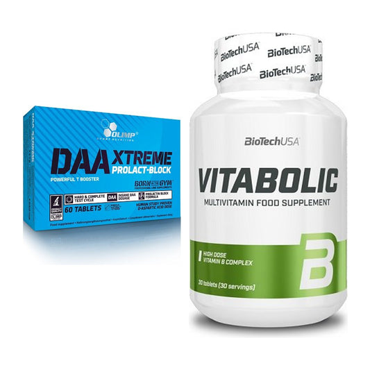 Kapsel-Quartalsvorrat: Olimp DAA Xtreme – 90 Tage, 90 Tabletten – alle enthaltenen Artikel